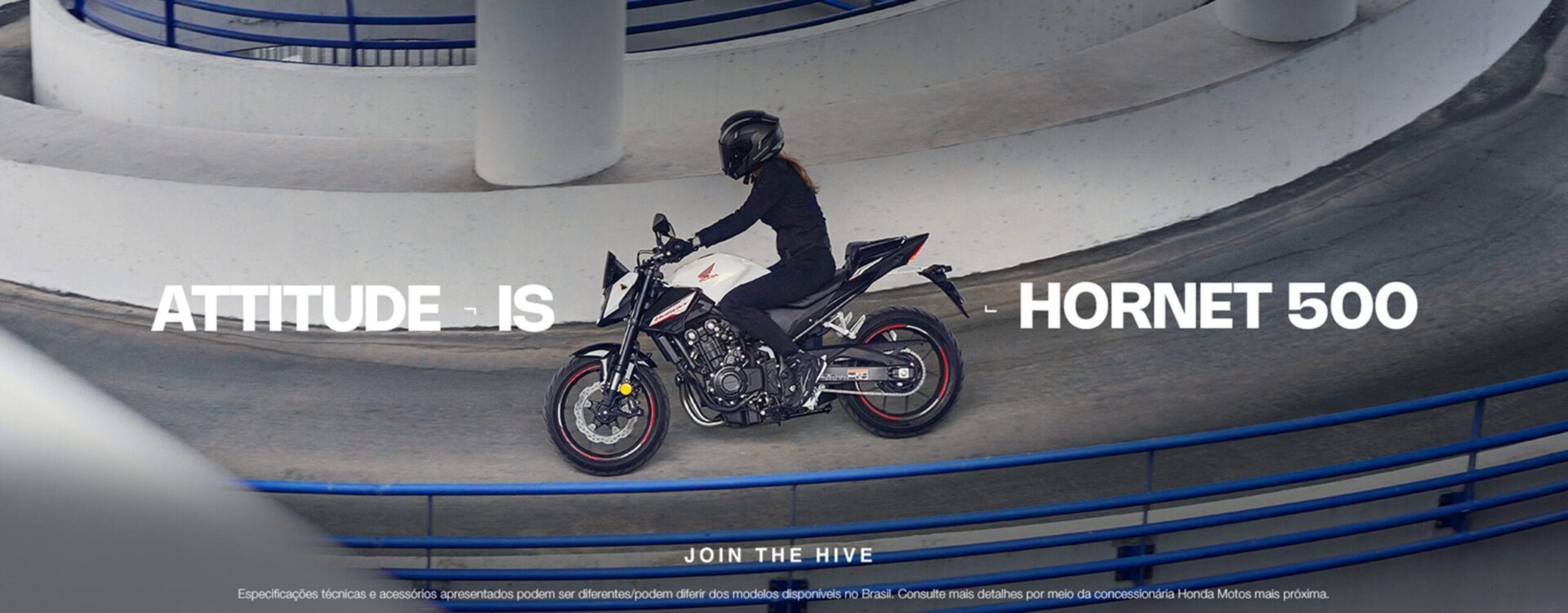 VOU DE 500 - NOVA HORNET - JAMES MOTO SHOP HONDA