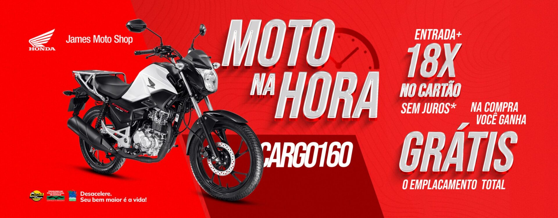 MOTO NA HORA - JAMES MOTO SHOP HONDA