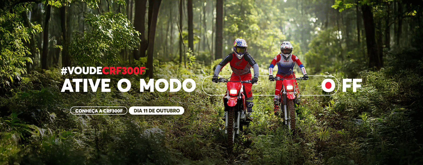 NOVA CRF 300F - OFF ROAD - JAMES MOTO SHOP HONDA